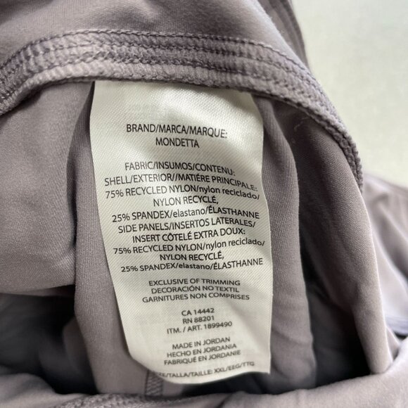 NEW Mondetta High-Rise Ribbed Panel Leggings XXL Side Pockets - Picture 9 of 10